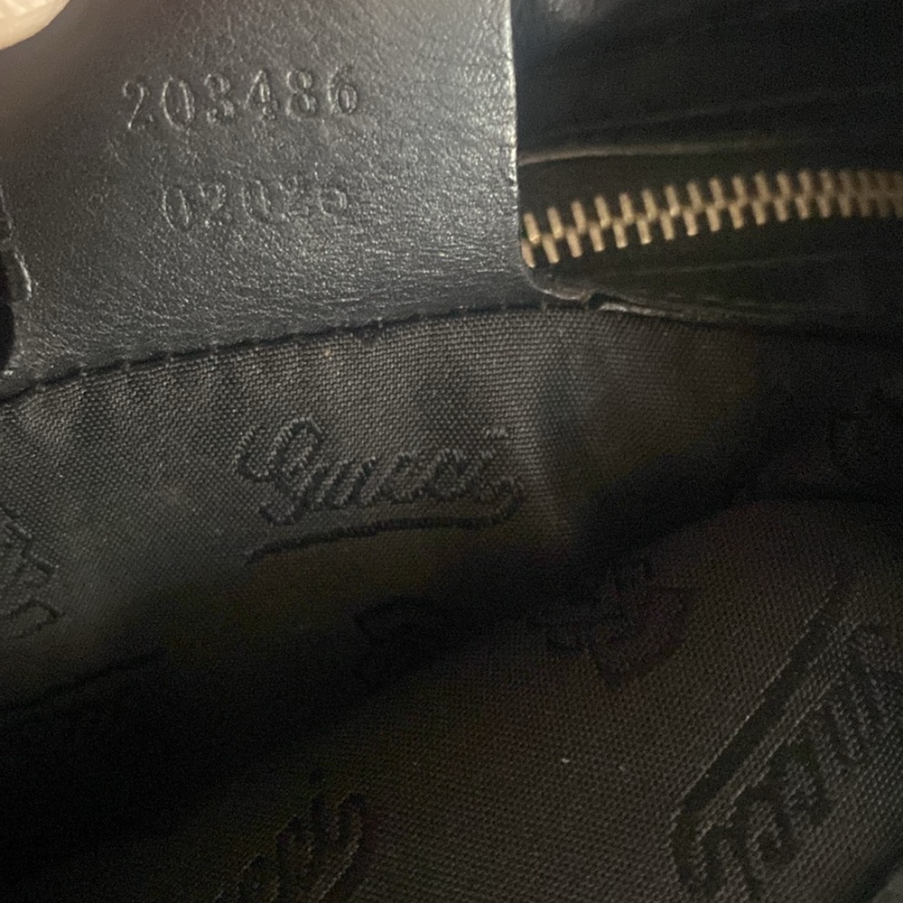 Gucci Leather Black and Red Designer Women's Bag - Picture 8 of 10